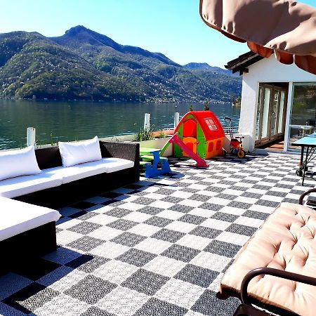 Hotel Garni Battello Melide Zewnętrze zdjęcie