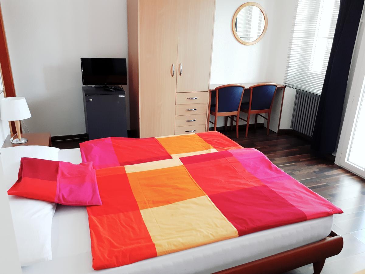 Hotel Garni Battello Melide Zewnętrze zdjęcie