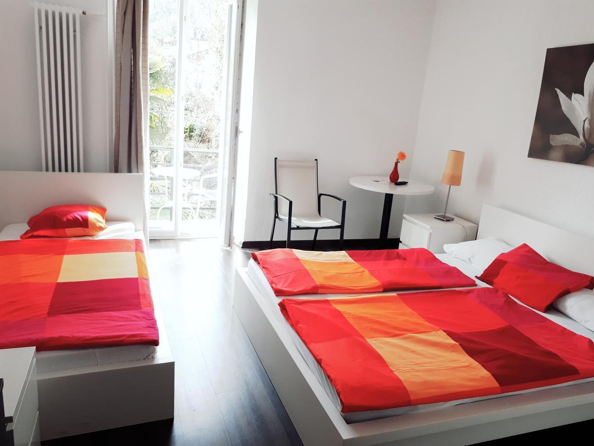 Hotel Garni Battello Melide Zewnętrze zdjęcie